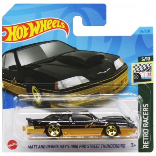 Машинка "Hot Wheels: MATT ANA DEBBIE GOLD+BLACK"