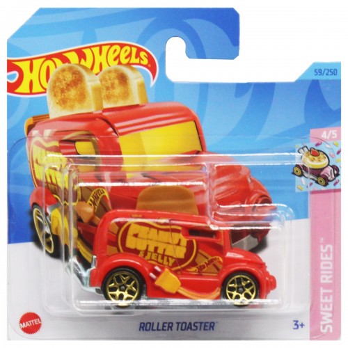 Базова машинка Hot Wheels ROLLER TOASTER RED (Hot Wheels)