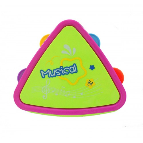 Бубен зелений "Musical" - оригінальна іграшка