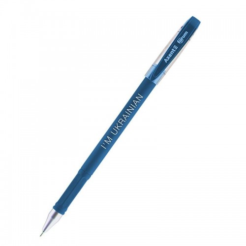 Ручка гелева Forum Iʼm ukrainian, 0,5 мм, синя (MiC)