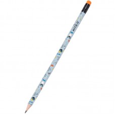 Олівець графітний з гумкою Rolling, 36шт., туба