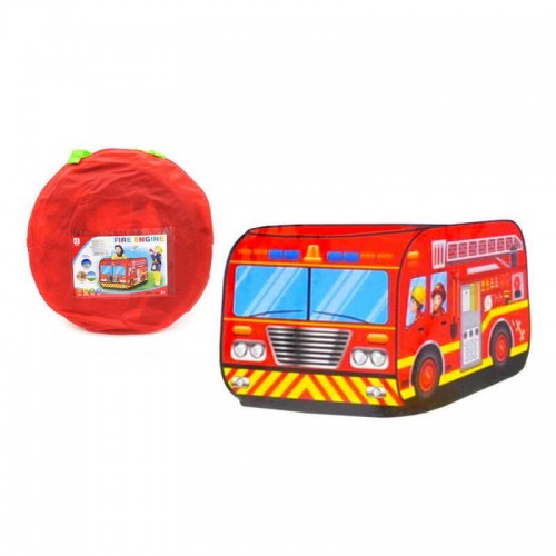 Палатка детская "Пожарная машина" (72х72х112 см) (Liying)