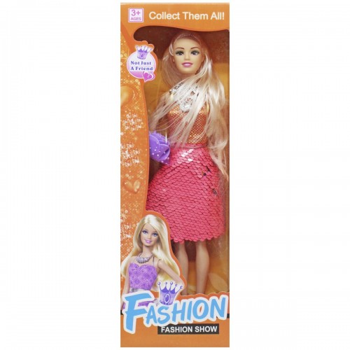 Кукла "Fashion Show" кораловая (28 см)