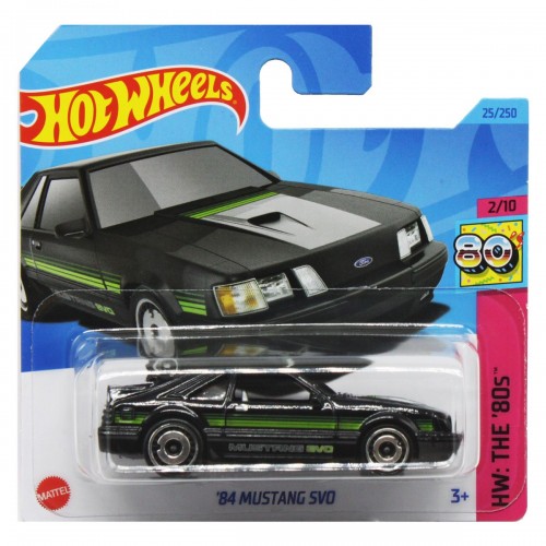 Игрушка: Машинка "Hot Wheels: 84 mustang svo black"