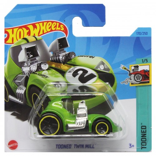 Машинка "Hot Wheels: tooned twin mill green" (оригінал) (Hot Wheels)