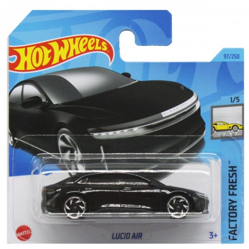 Машинка "Hot Wheels: Lucid Air Black" (оригінал) (MiC)