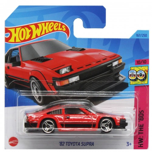 Машинка "Hot Wheels: 82 Toyota Supra red" (оригинал) (MiC)