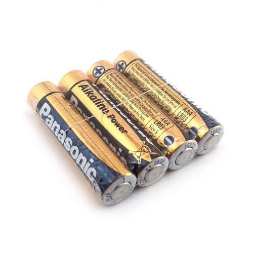 Батарейка PANASONIC LR03 Alkaline Power 1х4 шт.,shrink (Panasonic)