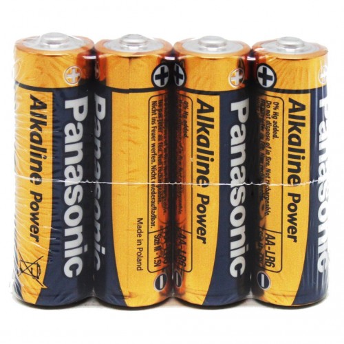 Батарейка PANASONIC LR06 Alkaline Power 1х4 шт.,shrink (Panasonic)