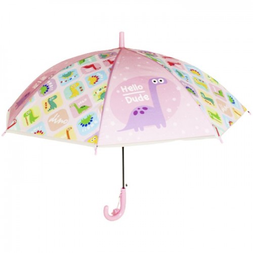 Дитячий зонт зі свистком, рожевий (MiC)