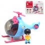 Вертолет с куклой "Little Pilot" - голубой