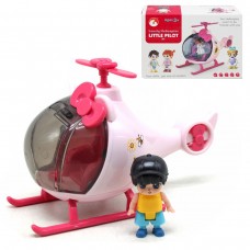 Вертолет с куклой 