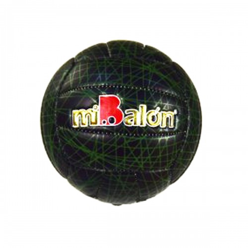 Мяч волейбольный "miBalon" (черно-зеленый) (miBalon)