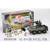 Танк з солдатами, муз.свет.кор.51 * 26,8 * 21,7