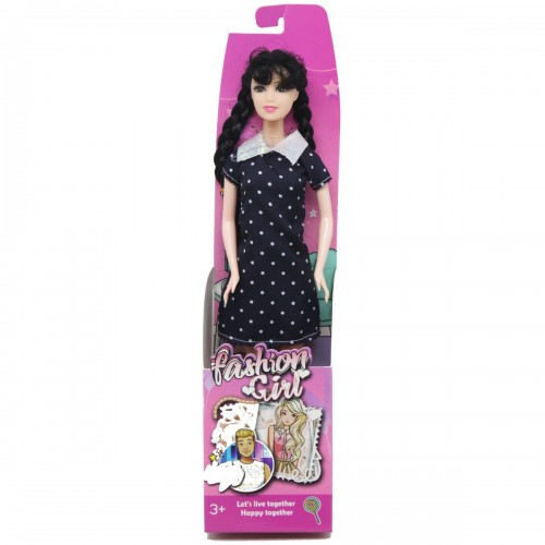 Кукла "Wednesday" в черном платье (28 см) (MiC)