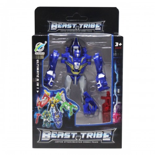 "Трансформер "Beast tribe" (синий)" - игрушка