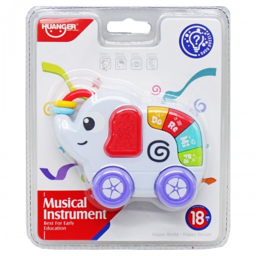 Музыкальная игрушка "Веселый слоненок" (HUANGER)