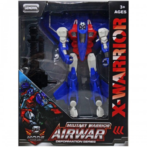 Трансформер "X-Warrior: Синий истребитель" (MiC)