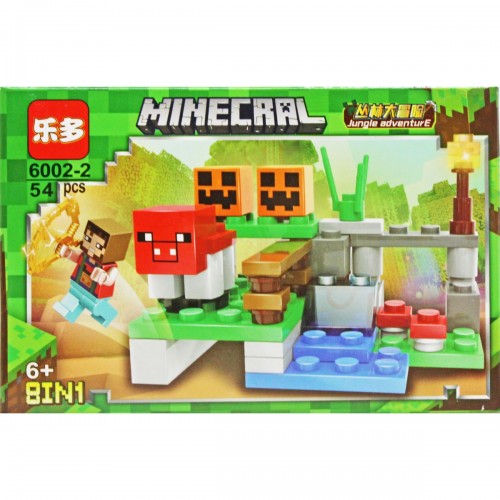 Конструктор "MINECRAFT", 54 дет. (вид 2) 6002-1 (MiC)