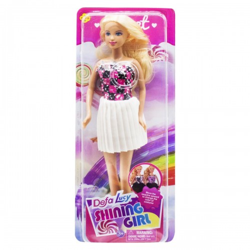 Кукла Defa Lucy Shining Girl, белая юбка (DEFA)