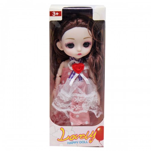Кукла "Lovely happy doll", 14 см (вид 2) (MiC)