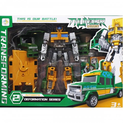 Трансформер: робот-машина "Hero" зеленый (AY)