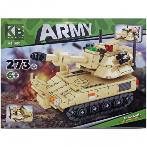 Конструктор "Army: Танк", 273 дет. (вид 4) (Kids Bricks)