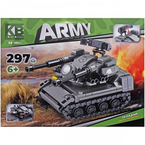 Конструктор "Army: Танк", 297 дет. (вид 3) (Kids Bricks)