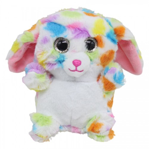 Мʼяка іграшка-глазастик "Кролик" різнокольоровий (MiC)