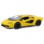 Машинка металлическая "Lamborghini countach", желтый (Kinsmart)