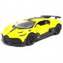 Машинка металлическая "Bugatti Divo 5", желтый (Kinsmart)