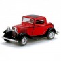 Машинка металева "Ford 3-window coupe 1932", червоний (Kinsmart)