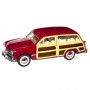 Машинка металлическая "Ford Woody Wagen 1949", красный (Kinsmart)