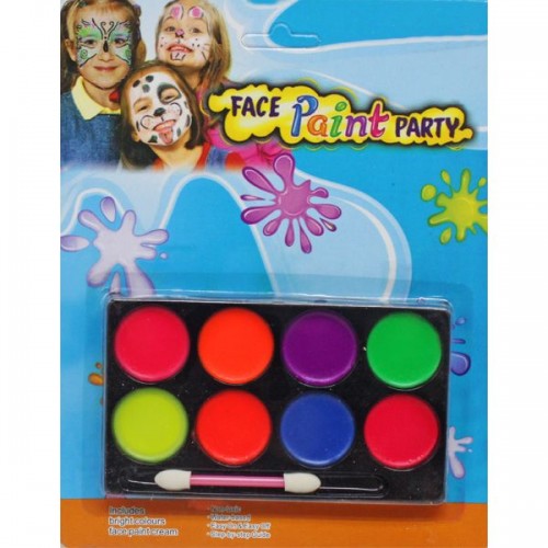 Краски для грима "Face paint" (8 цветов) (MiC)