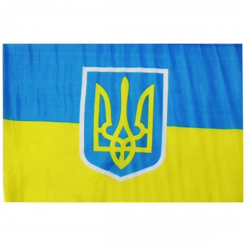 Флаг Украины большой (150 х 86 см ) (MiC)