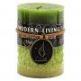 Свечка ароматизированная "Modern living", зеленая (lumiere)