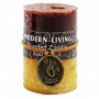 Свічка ароматизована "Modern living", коричнева (lumiere)