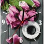 Набір Годинник за номерами "Кава та тюльпани", 30х30 (Art Story)