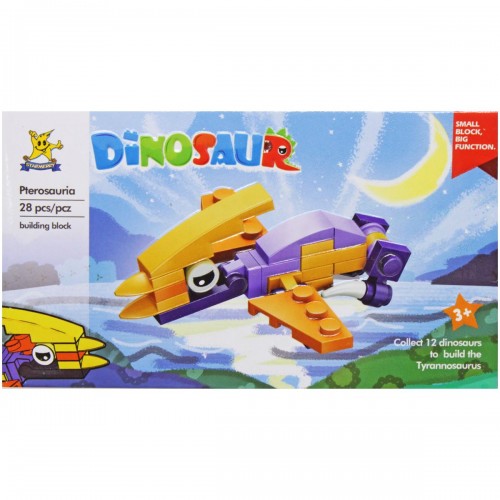 Конструктор "Dinosaur: Птерозавр", 28 дет. (Starmerry)