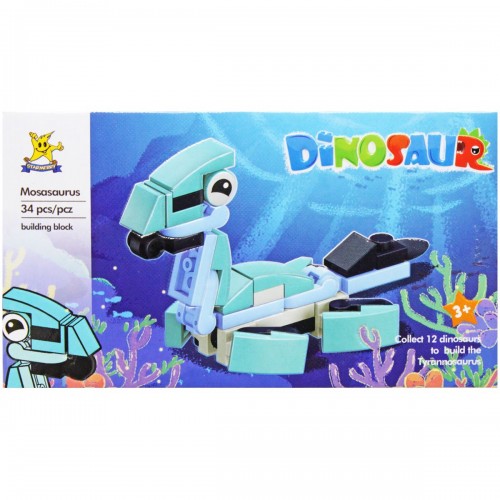 Конструктор "Dinosaur: Мозазавр", 34 дет. (Starmerry)