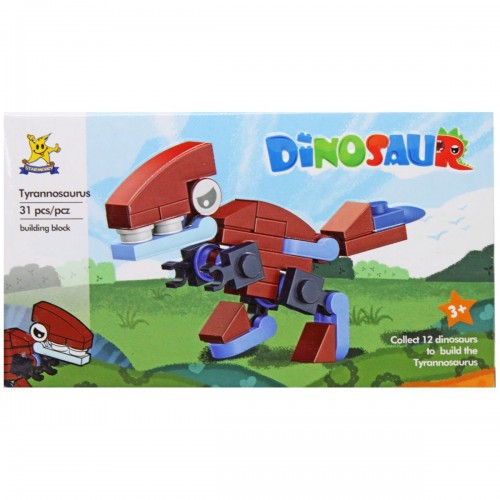 Конструктор "Dinosaur: Тиранозавр", 39 дет. (Starmerry)