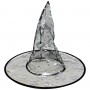 Шляпа ведьмы полупрозрачная (серебристая) (MiC)