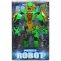 Трансформер "Police 3 Robotʼ, зеленый (18 см) (MiC)