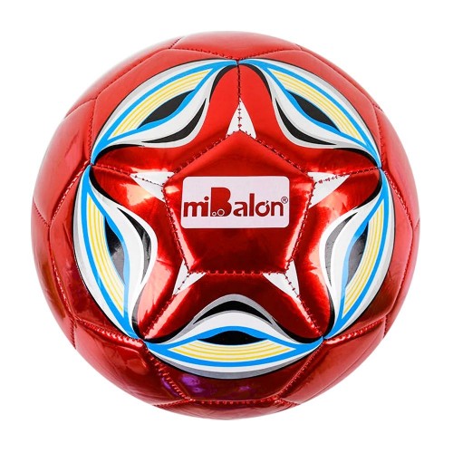 М'яч футбольний №5, червоний (miBalon)