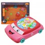 Интерактивная игрушка "Машинка-стучалка: Поймай мышку" (розовая) (OM)