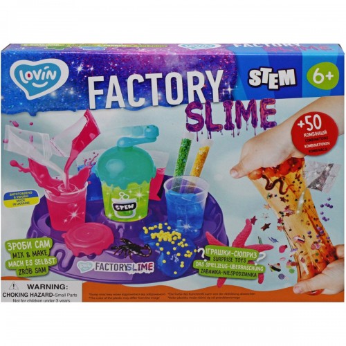 Набор для экспериментов "Slime Factory" (укр) (Lovin)