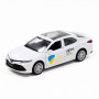 Машинка металлическая "Toyota Camry Uklon" (белый) (TechnoDrive)
