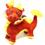 Мягкая игрушка "Китайский дракон" (красный) (MiC)