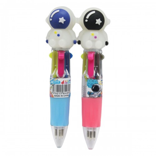 Мини-ручка на 4 цвета "Космос" (10 см) (MiC)