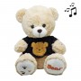 Мʼяка іграшка Ведмедик Антошка довжина - 45 см (за стандартом 70 см) музичний (Копиця)